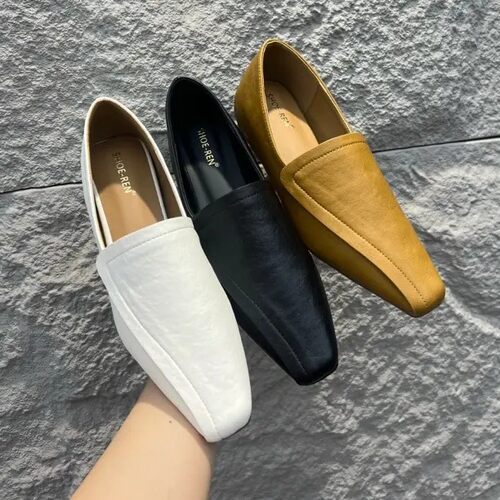 SHOE-REN新款韩式方头一