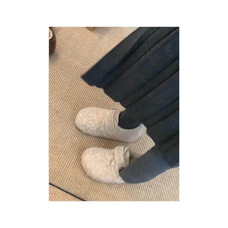 羊皮版~温柔配裙子毛呢单