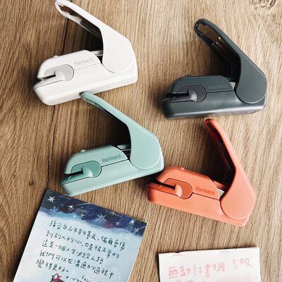 国誉日本进口免钉便携无针订书机