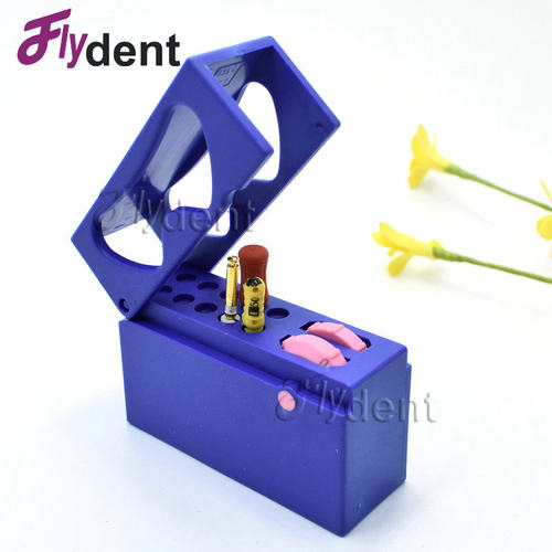 车针架牙科10孔旋钮计数根管锉架