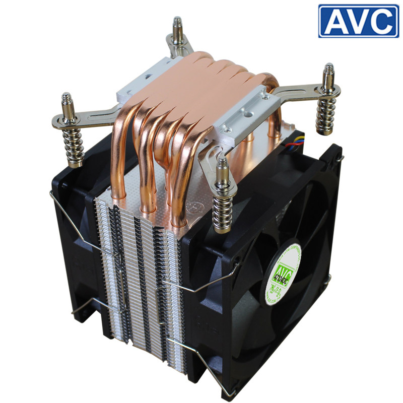 AVC6铜管CPU散热器2011台式机电脑双路X79X99 299主板CPU散热风扇使用感如何?