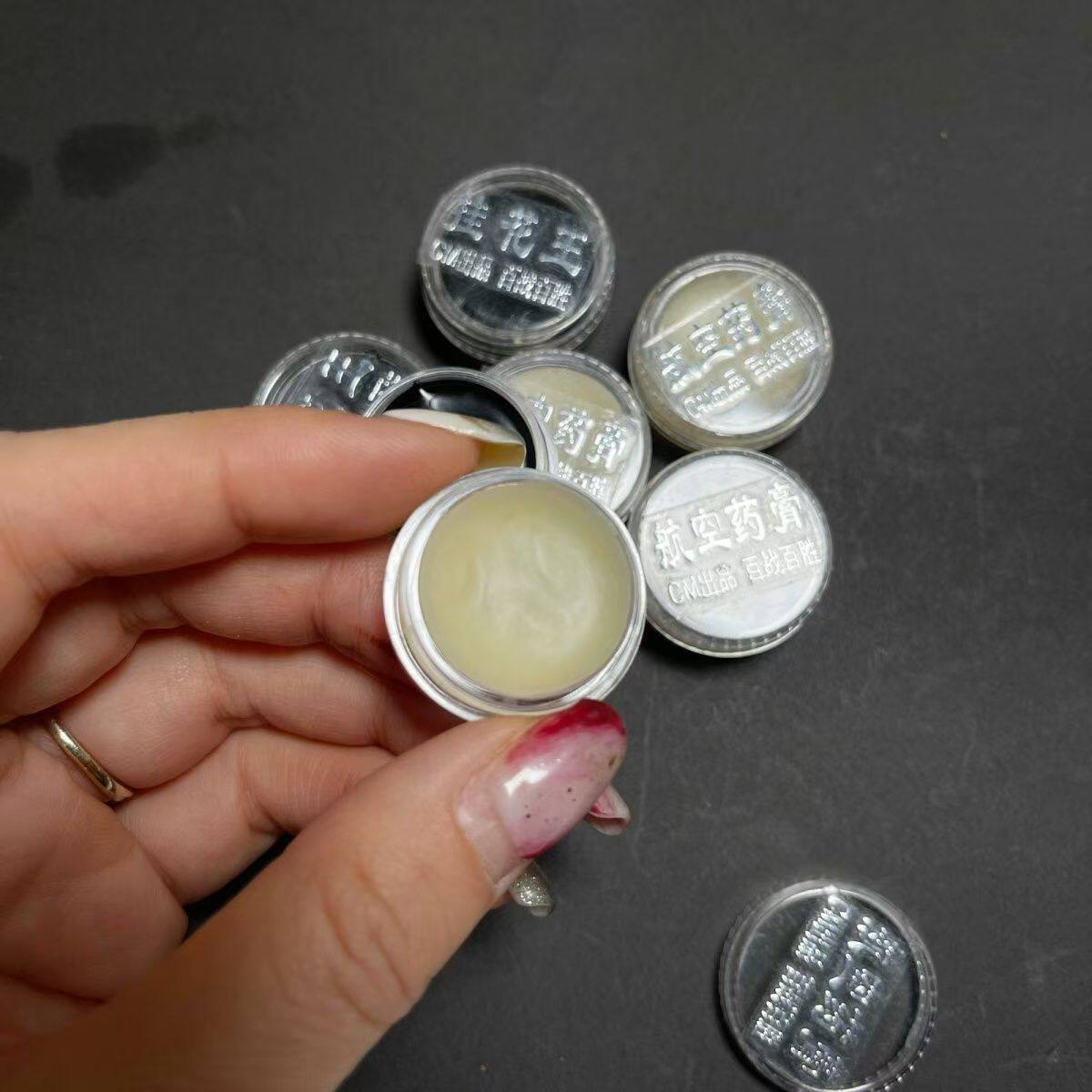 记号硬泥膏高溶度防挂划花痕黑膏体秒干速干不断膏泥指甲刮划印标