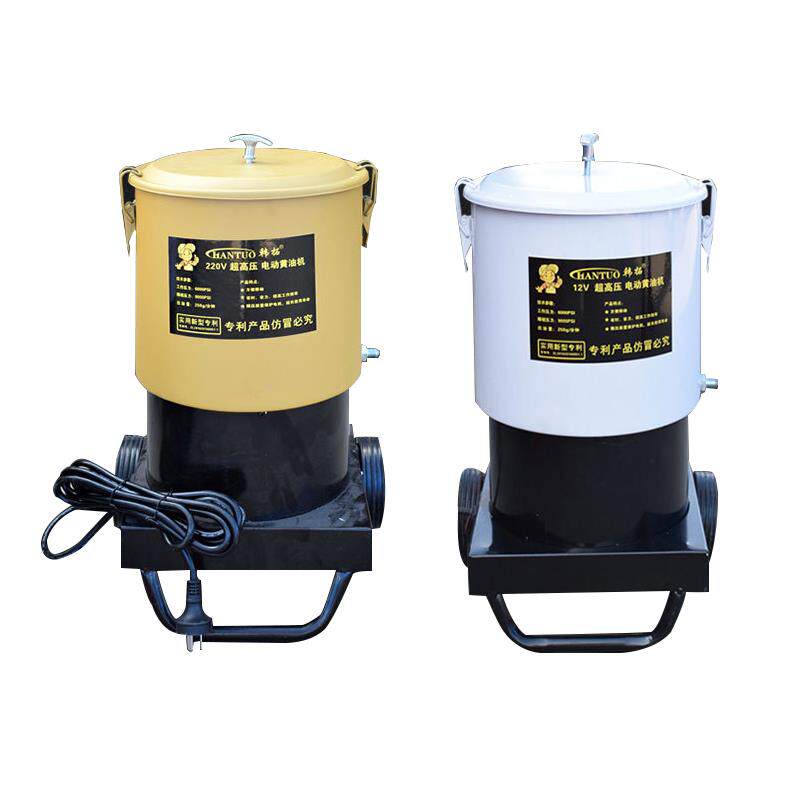 新款韩拓/华宇电动黄油机牛油枪高压12v24v220v气动油润包邮