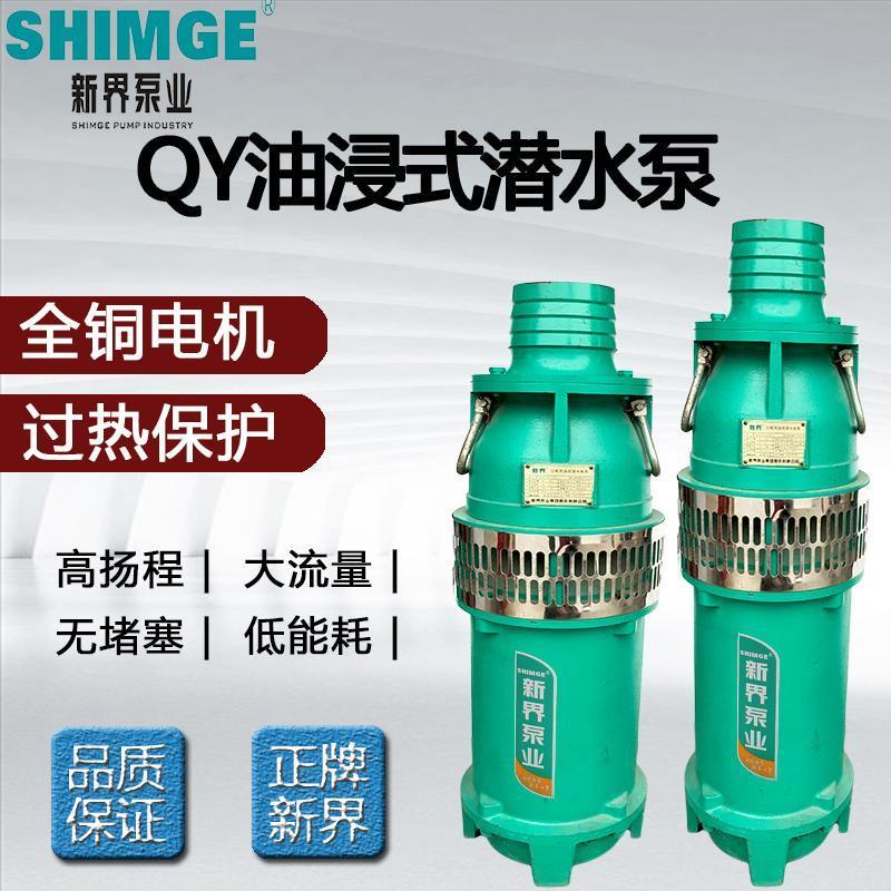 新款泵业 QY65-10-3L3 充油式潜水泵/油浸泵/潜水电泵大包邮