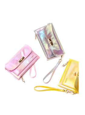 SHIPSHAPE原创斜跨包ins百搭迷你多卡位钱包手机包链条收纳包超薄