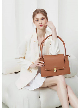 SHIPSHAPE原创女包托特包质感秋冬新款牛皮腋下包小众设计通勤包