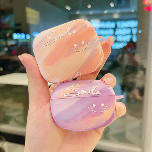 红米buds4/5软壳磨砂日韩笑脸