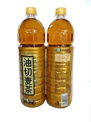 黑松油切麦茶仔茶1.25L*6瓶装植物饮料整箱装包邮