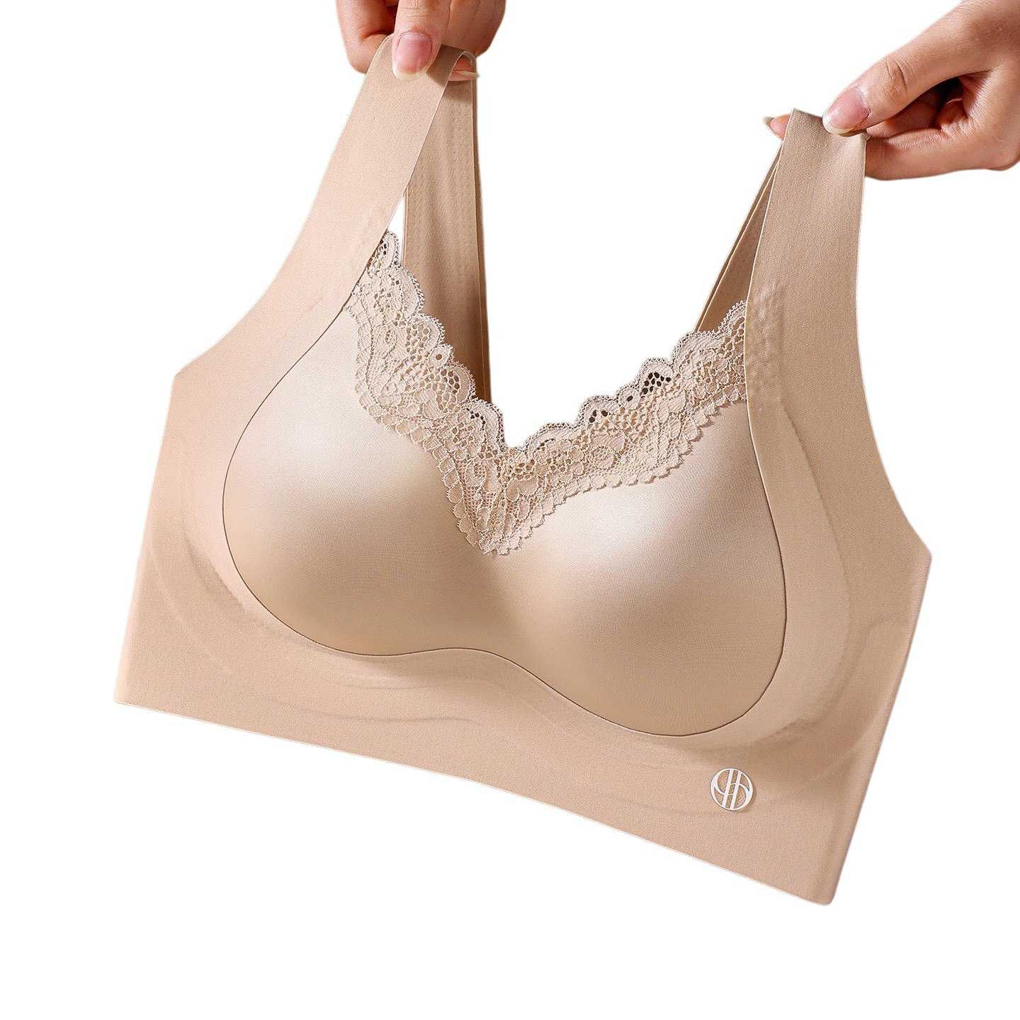 美胸美背背心式反重力提拉无痕内衣女聚拢收副乳无钢圈文胸薄膜杯