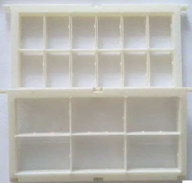 全新塑料巢蜜盒专用框架500g和250g透明巢蜜格巢蜜框架蜂具