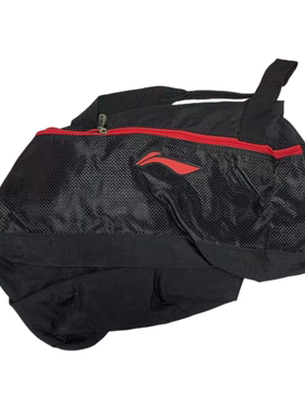 李宁桶包情侣款健身系列时尚运动休闲背包斜挎包ABLG294