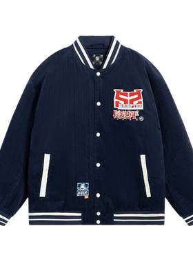 李宁2025男子新款灯绒芯户外运动百搭宽松休闲夹克外套AJMS113