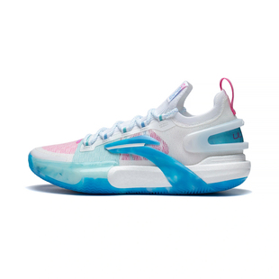 ABAT017 Low男子一体织轻量高回弹篮球专业比赛鞋 李宁闪击9 Ultra