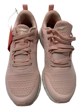 李宁跑步鞋女鞋夏季新款透气轻便慢跑鞋女款休闲运动鞋女ARBR012