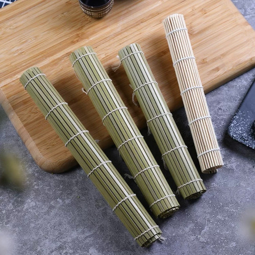 青皮寿司卷帘家用寿司工具竹帘子商用寿司专用竹帘卷寿司卷帘竹帘