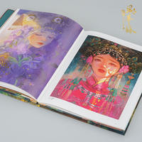 【 Flagship Genuine Edition 】 Fenghua Lu Suisui Personal Works Collection, Color Borders + Complimentary 3D Raster Card, Renowned ancient-style Illustrator's Art Collection, Oriental Aesthetic Colors, ancient and modern Figures, pets, architecture, landscapes, Chinese-style painting books thumbnail 5