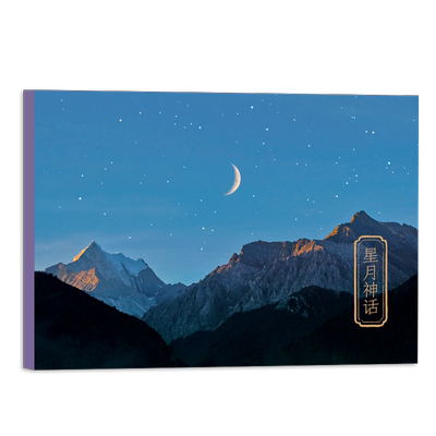 唯美安静的星空雪景风光摄影作品