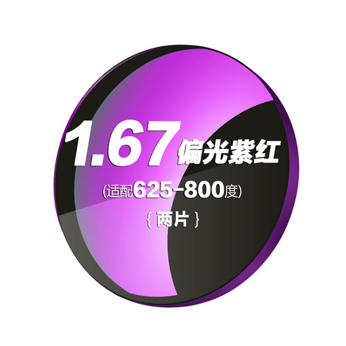 1.67偏光炫彩水银夜视带太阳镜片
