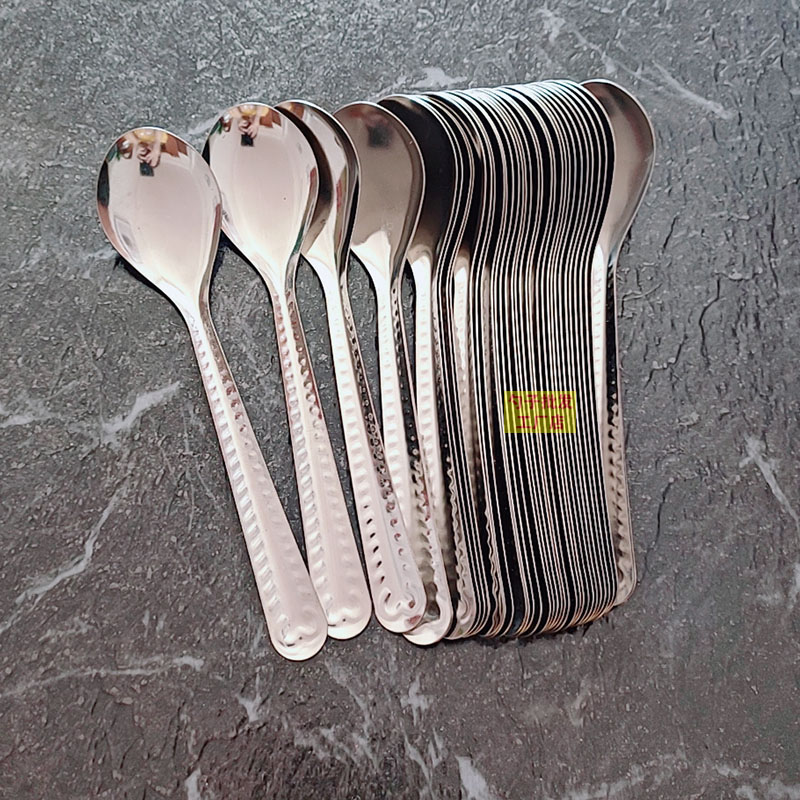 不锈钢勺子家用甜品吃西瓜专用