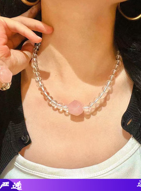 锁骨链8mm高品质近玻璃体项链