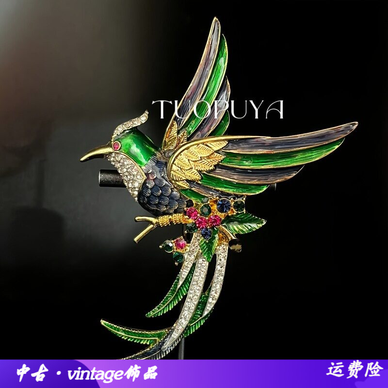 爆款独特小众动物塑飞鸟凤凰造型