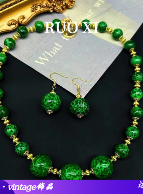 若曦饰品琉璃男女通用项链