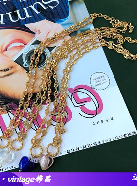 精美琉璃爱心吊坠短款项链颈链电