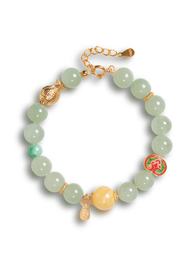 手链现货天然青海和田玉晴水手饰