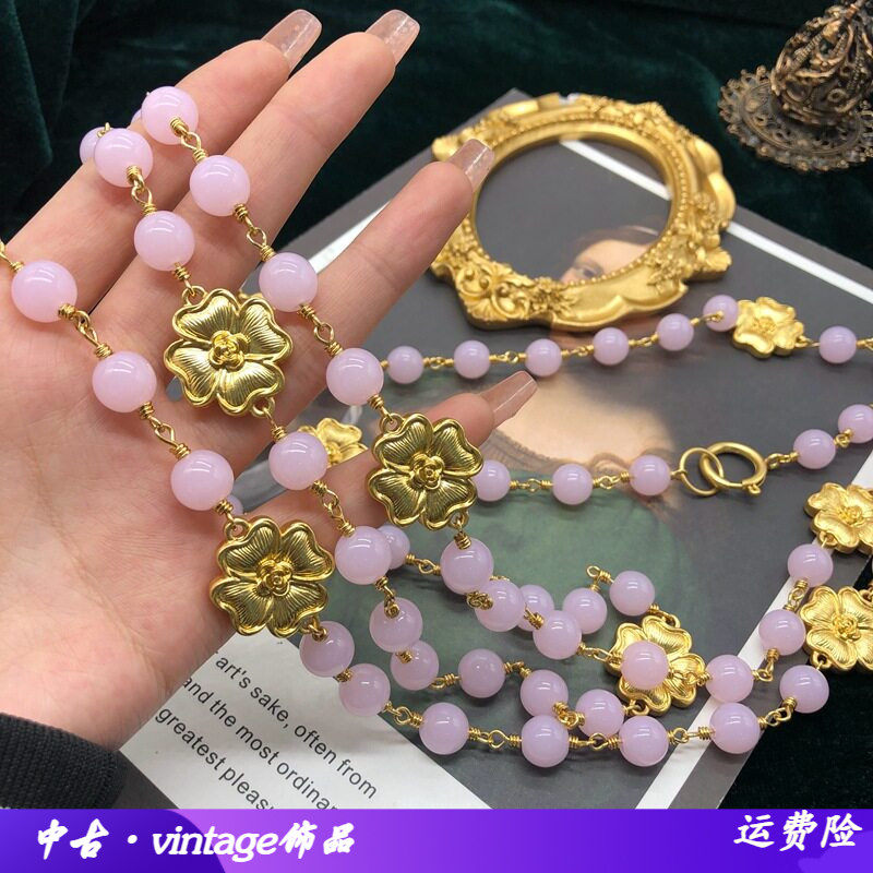 复古宫廷项链重工长款可缠绕项链