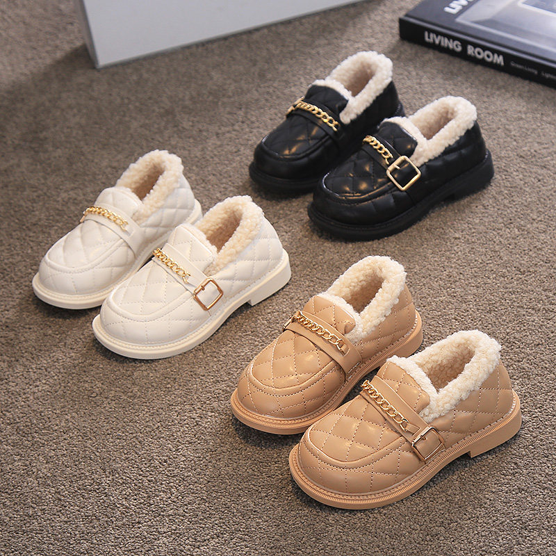 女童毛毛鞋2023冬季新款儿童女宝宝棉鞋小女孩加绒保暖公主鞋大棉,童鞋/婴儿鞋/亲子鞋,棉鞋,淘宝优惠券,粉丝福利购,淘宝优惠卷