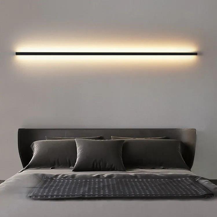 北欧极简长条壁灯客厅酒店沙发背景墙角壁灯楼梯过道卧室床头壁灯