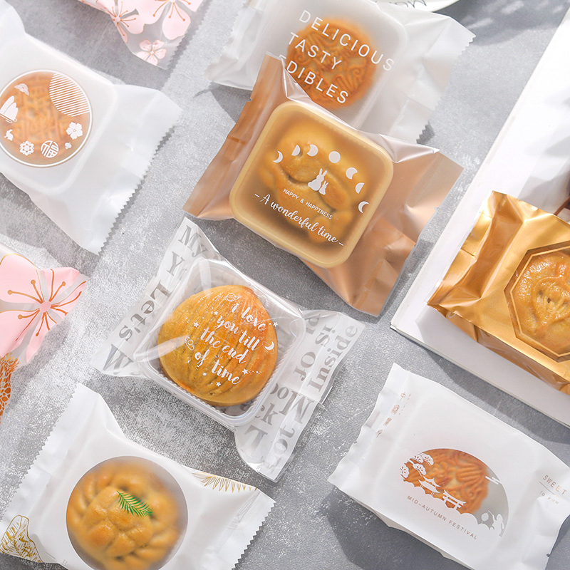 蛋黄酥中秋月饼包装袋雪媚娘袋子