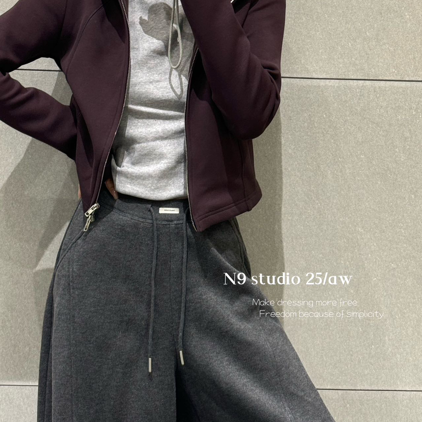 N9-冬上新简约休闲连帽拉链卫衣外套N25-1073