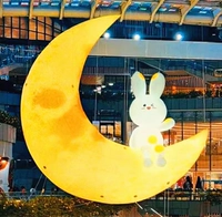 2м Полумесяц+Кролик+Подсветка+Вентилятор