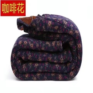 老人加绒加厚防寒家居裤 女可外穿奶奶驼绒棉裤 保暖睡裤 老太太冬季