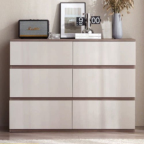 实木六斗柜北欧轻奢风客厅抽屉立柜置物柜卧室收纳储物柜床尾柜子