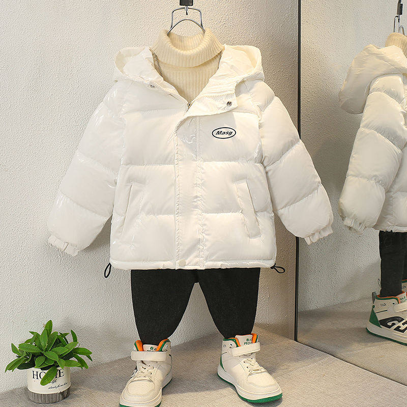 儿童反季棉服新款免洗加厚冬季中大童棉袄男童棉衣宝宝女童外套