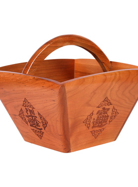 日进斗金开业礼品桃木米