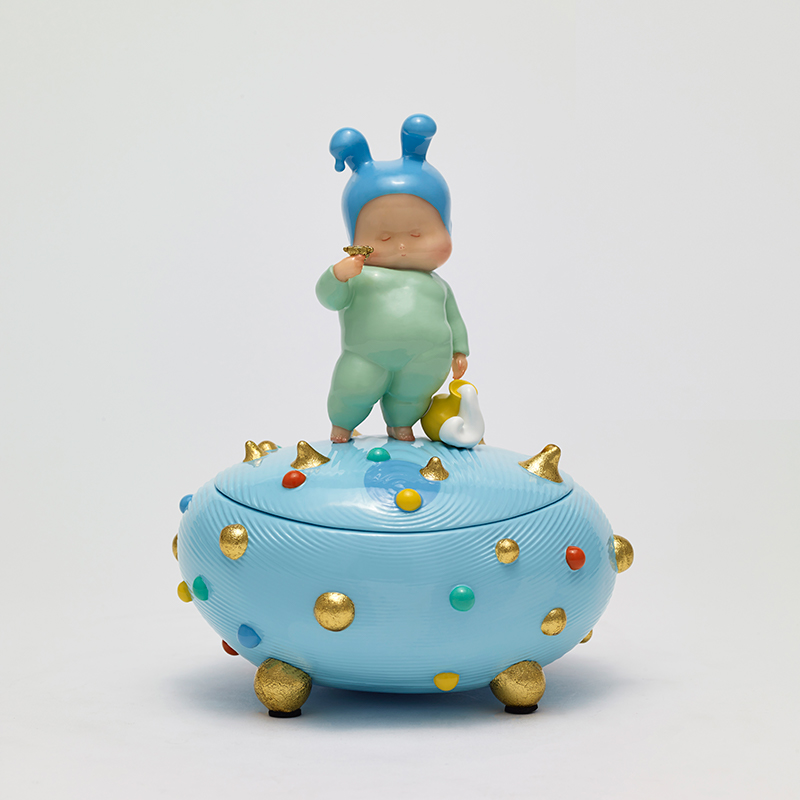 瞿广慈月光宝盒水瓶座酒柜艺术品