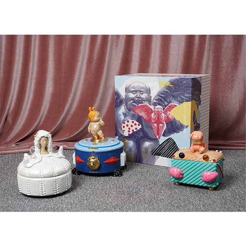 稀奇艺术品瞿广慈《月光宝盒》十二星座摆件酒柜装饰品新婚礼物