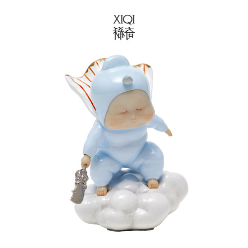 稀奇艺术青云直上简约祝福摆件