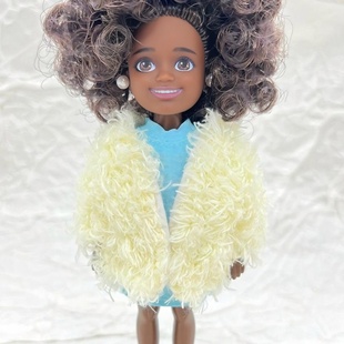 ob11娃衣外套切尔西挂件mollyob11UFdoll12分娃娃可穿皮草外套