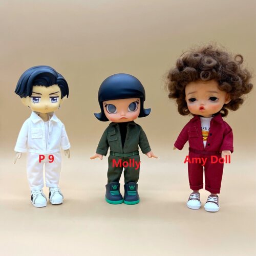 ob11娃衣连身工装服gscmolly