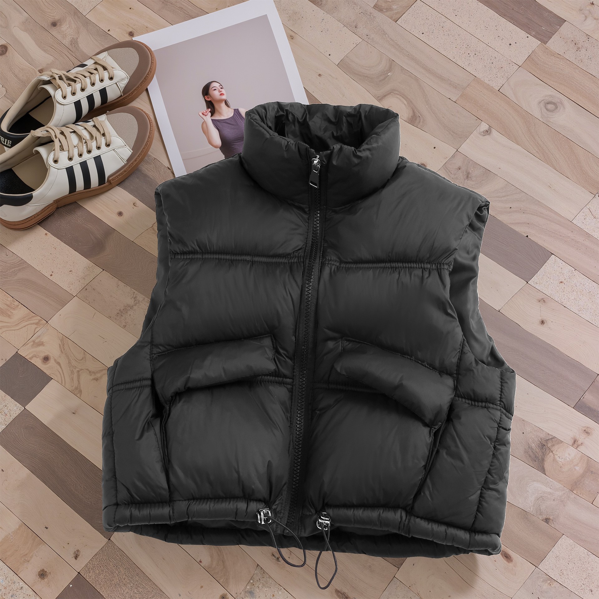 冬季儿童羽绒服马甲男女童2岁3加厚款4中童保暖棉衣5宝宝背心外套