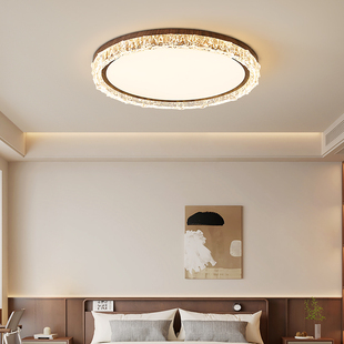 意式极简卧室主灯现代简约轻奢2025新款高级感大气主卧书房吸顶灯