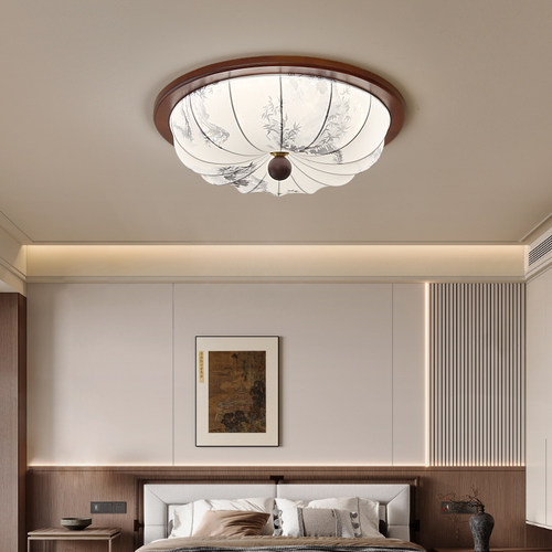 卧室吸顶灯中古风复古宋代美学