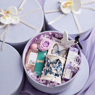 伴手礼女伴娘结婚高档实用丝绒礼盒新娘小众空盒子欧舒丹高级礼物