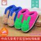 成品纯手工毛线棉鞋 冬季 男童毛线鞋 儿童手工编织拖鞋 子保暖棉拖鞋
