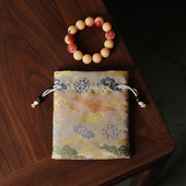 中国风首饰袋抽绳袋文玩袋束口袋布袋手串收纳袋盘珠盘玩袋佛珠袋