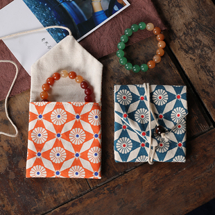 中式复古首饰袋布袋手串袋手镯袋文玩袋饰品收纳袋中式首饰包装袋